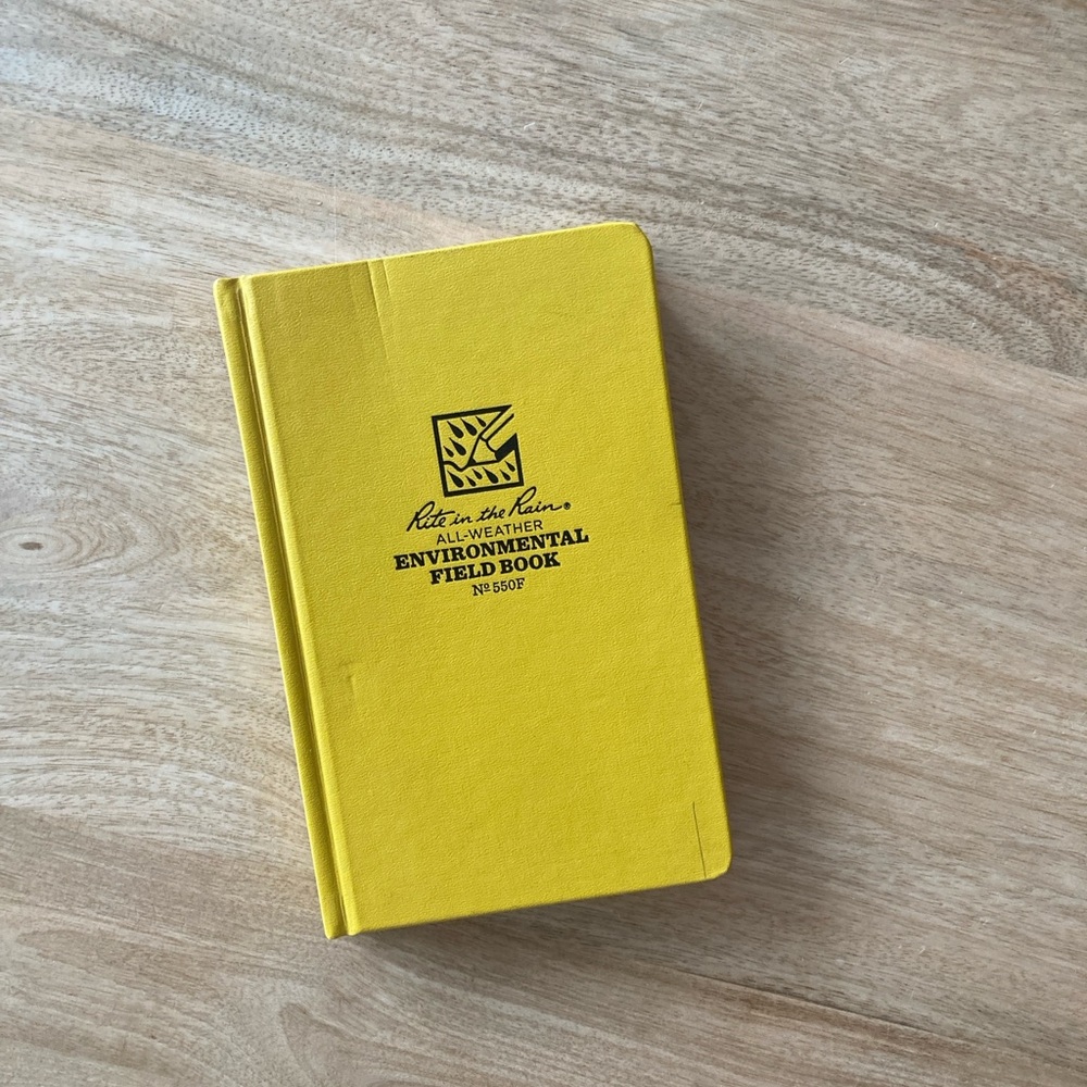 3 FOR $15 Rite in the Rain Weatherproof Hard Cover Environmental Field Book